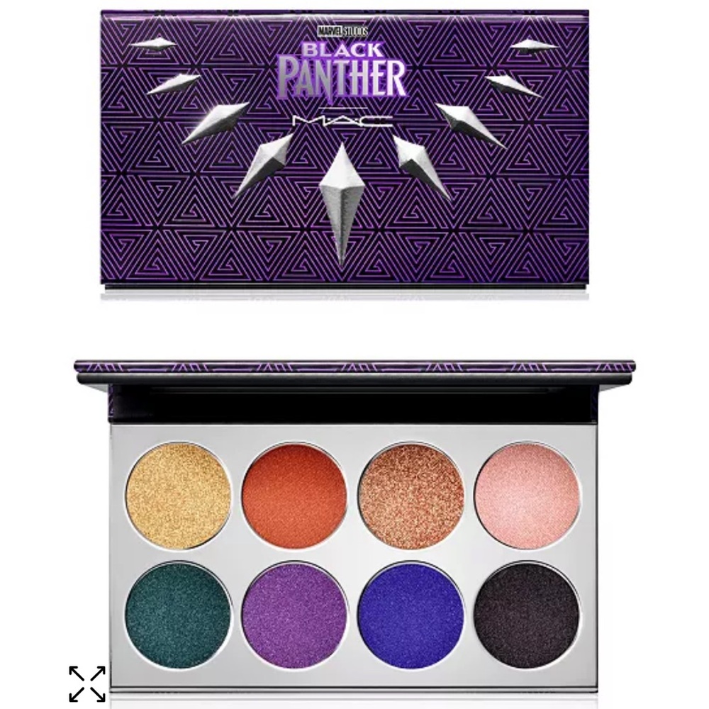 NEW SPECIAL EDITION MAC BLACK PANTHER EYE SHADOW PALETTE